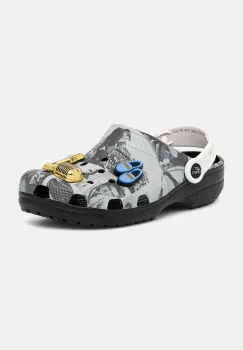 Crocs papuci Classic Elvis Clog culoarea gri, 211418 imagine