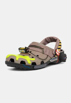 Crocs papuci Classic Ghostbusters Clog culoarea maro, 211414 imagine