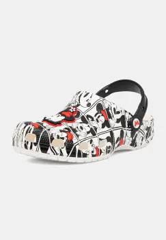 Crocs papuci Classic Mickey And Minnie Clog culoarea alb, 211483 imagine