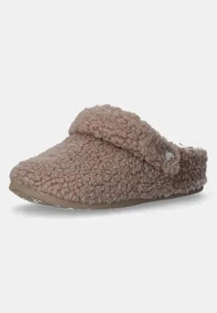 Crocs papuci copii CLASSIC COZZZY SLIPPER culoarea verde, 210856 imagine