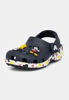 Crocs papuci copii CLASSIC MICKEY FRIENDS CLOG culoarea albastru marin, 210888 imagine