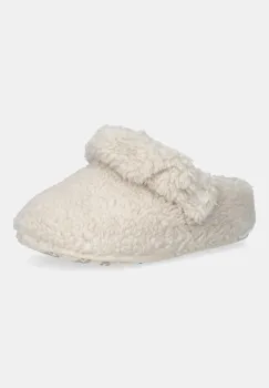 Crocs papuci copii CROCS CLASSIC COZZY SLIPPER culoarea bej, 210857 imagine