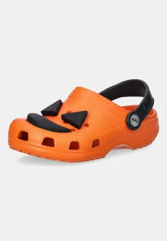 Crocs papuci copii CROCS CLASSIC JACK O LANTERN LIGHTS CLOG culoarea portocaliu, 211685 imagine
