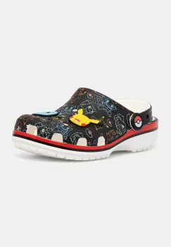 Crocs papuci copii CROCS CLASSIC POKEMON PRINT CLOG culoarea negru, 211344 imagine