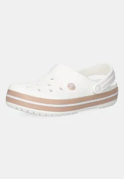 Crocs papuci Crocband culoarea alb, 11016 imagine