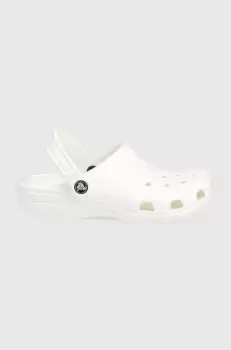 Crocs papuci culoarea alb imagine