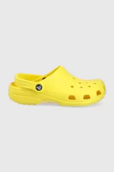 Crocs papuci culoarea galben imagine