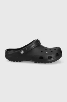 Crocs papuci culoarea negru imagine