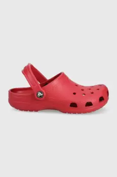 Crocs papuci culoarea rosu imagine