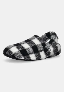 Crocs papuci de casa Classic Buff Check Cozzzy Slipper imagine