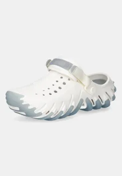 Crocs papuci Echo Icey Ro Clog culoarea bej, 211458 imagine
