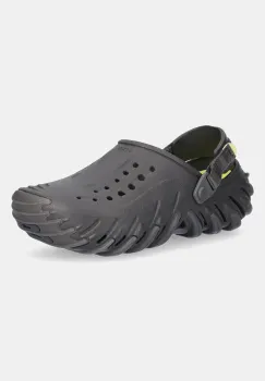 Crocs papuci Echo Icey Ro Clog culoarea gri, 211458 imagine