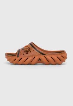 Crocs papuci NBA Echo Slide culoarea portocaliu, 209791 imagine