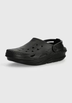 Crocs papuci Off Grid Clog femei, culoarea negru, 209501.001 imagine