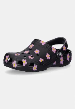 Crocs papuci pentru femei Classic Flower Clog imagine