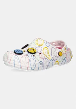 Crocs papuci Smiley Classic Lined Clog imagine