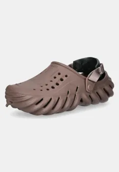 Crocs papuci X - (Echo) Clog culoarea maro, 207937 imagine