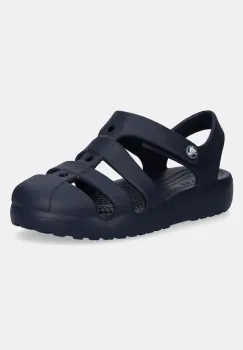 Crocs sandale CLASSIC FISHERMAN KIDS culoarea bleumarin, 210625 imagine