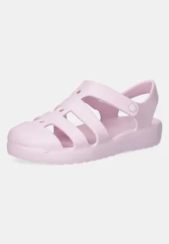 Crocs sandale CLASSIC FISHERMAN KIDS culoarea roz, 210625 imagine