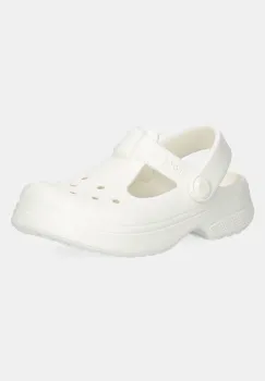 Crocs sandale CLASSIC MARY JANE CLOG culoarea alb, 210616 imagine