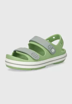 Crocs sandale copii CROCBAND CRUISER culoarea verde imagine