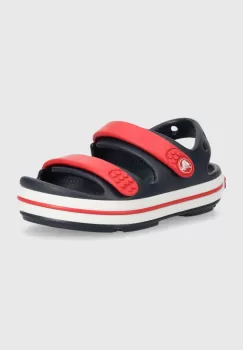 Crocs sandale copii CROCBAND CRUISER SANDAL culoarea albastru marin imagine