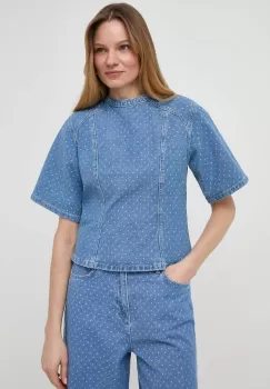 Custommade bluza subtire de blugi femei, modelator imagine