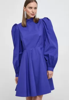 Custommade rochie din bumbac mini, evazati imagine