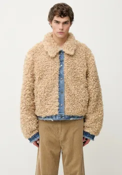 Daily Paper geaca cu doua fete Reversible Fur imagine