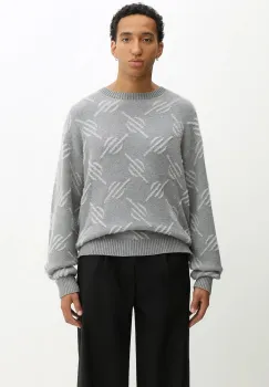 Daily Paper pulover Tevin Monogram Knit imagine