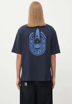 Daily Paper tricou din bumbac Candle Label Boxy imagine