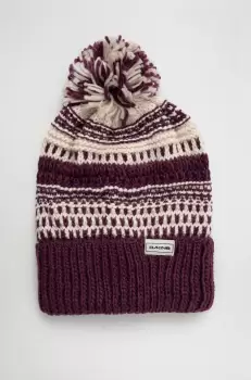 Dakine caciula Davina Beanie culoarea violet, din tricot gros imagine