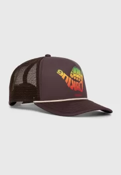 Dakine sapca VACATION TRUCKER culoarea maro, cu imprimeu, 10004056 imagine
