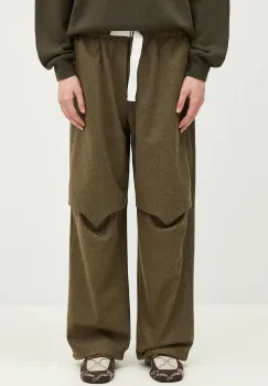 DARKPARK pantaloni Jordan culoarea verde, drept, MTR09.FAW02.0065 imagine