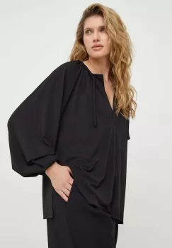 Day Birger et Mikkelsen bluza femei, culoarea negru, neted imagine