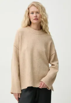 Day Birger et Mikkelsen pulover de lana Josie femei, culoarea bej, DAY65243702 imagine