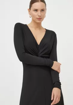 Day Birger et Mikkelsen rochie culoarea negru, midi, evazati imagine