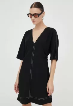 Day Birger et Mikkelsen rochie culoarea negru, mini, evazati imagine