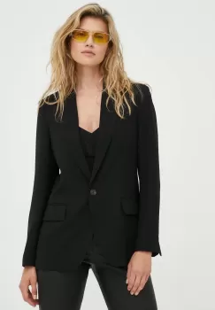 Day Birger et Mikkelsen sacou culoarea negru, un singur rand de nasturi, neted imagine
