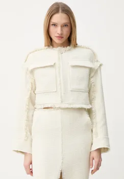 Day Birger et Mikkelsen sacou Violette culoarea bej, oversize, neted, DAY65243770 imagine