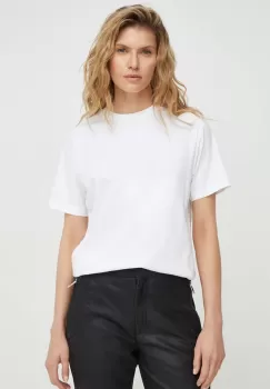 Day Birger et Mikkelsen tricou din bumbac femei, culoarea alb imagine