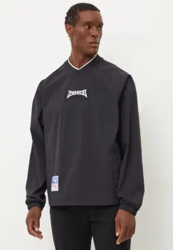 DC bluza Eagle Champ Warmup barbati, culoarea negru, cu imprimeu, ADYJK03201 imagine