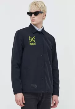 DC geaca barbati, culoarea negru, de tranzitie, ADYJK03189 imagine