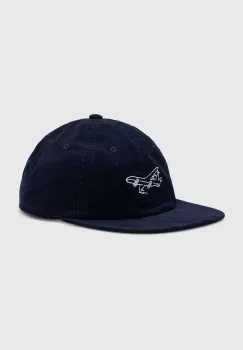 DC sapca de baseball din bumbac culoarea albastru marin, cu imprimeu imagine