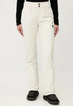 Descente pantaloni de schi INSULATED PANTS culoarea bej, DW5FLP05LU imagine