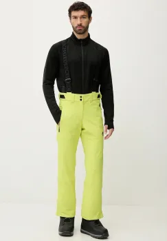 Descente pantaloni de schi SWISS PANTS culoarea galben, DW5FLP01MU imagine