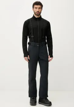 Descente pantaloni de schi SWISS PANTS culoarea negru, DW5FLP01MU imagine