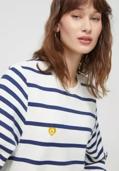 Desigual bluza femei, culoarea bej, modelator imagine