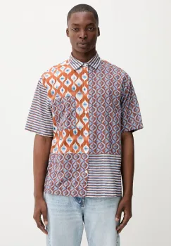 Desigual camasa din bumbac VICENTE cu guler clasic, relaxed, 25WMCW03 imagine