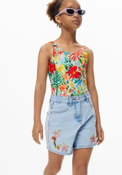 Desigual costum de baie dintr-o bucata pentru copii culoarea rosu, 25SGMK03 imagine